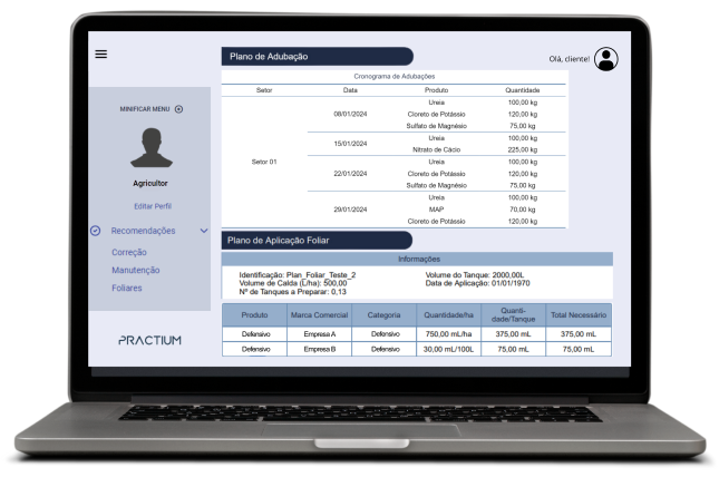 Recomendação de Defensivos